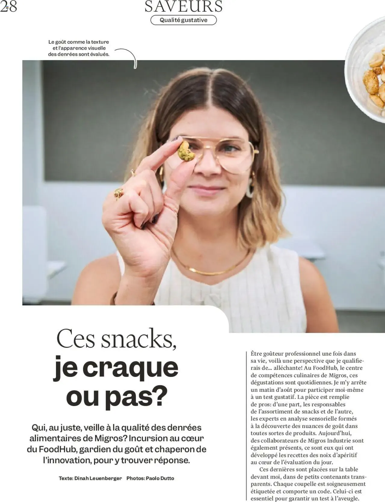 Migros - Magazin FR von 30. September bis 6. Oktober 2024 - Prospekt seite 28