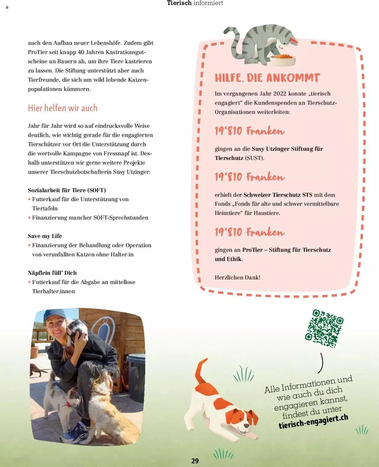 Fressnapf Magazin von 1. September bis 31. Oktober 2023 - Prospekt seite 29