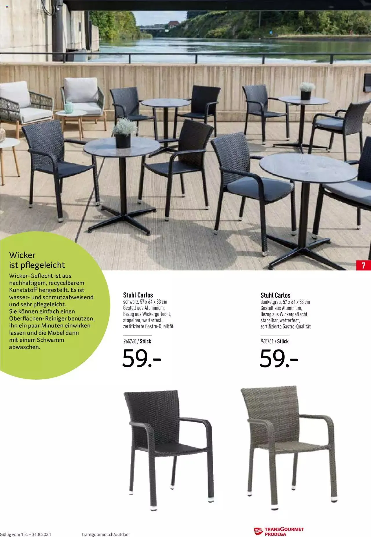 Prodega Outdoor Katalog 2024 von 26. Februar bis 26. Februar 2025 - Prospekt seite  7