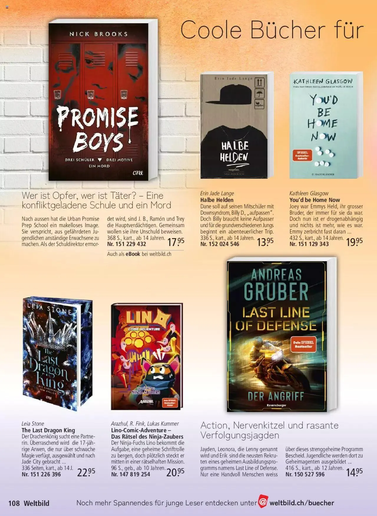 Weltbild Aktionen von 24. Mai bis 31. Dezember 2024 - Prospekt seite  108