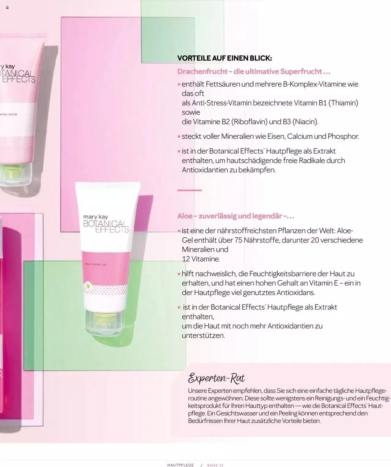 Mary Kay - Hautpflege von 1. April bis 31. Dezember 2023 - Prospekt seite 11