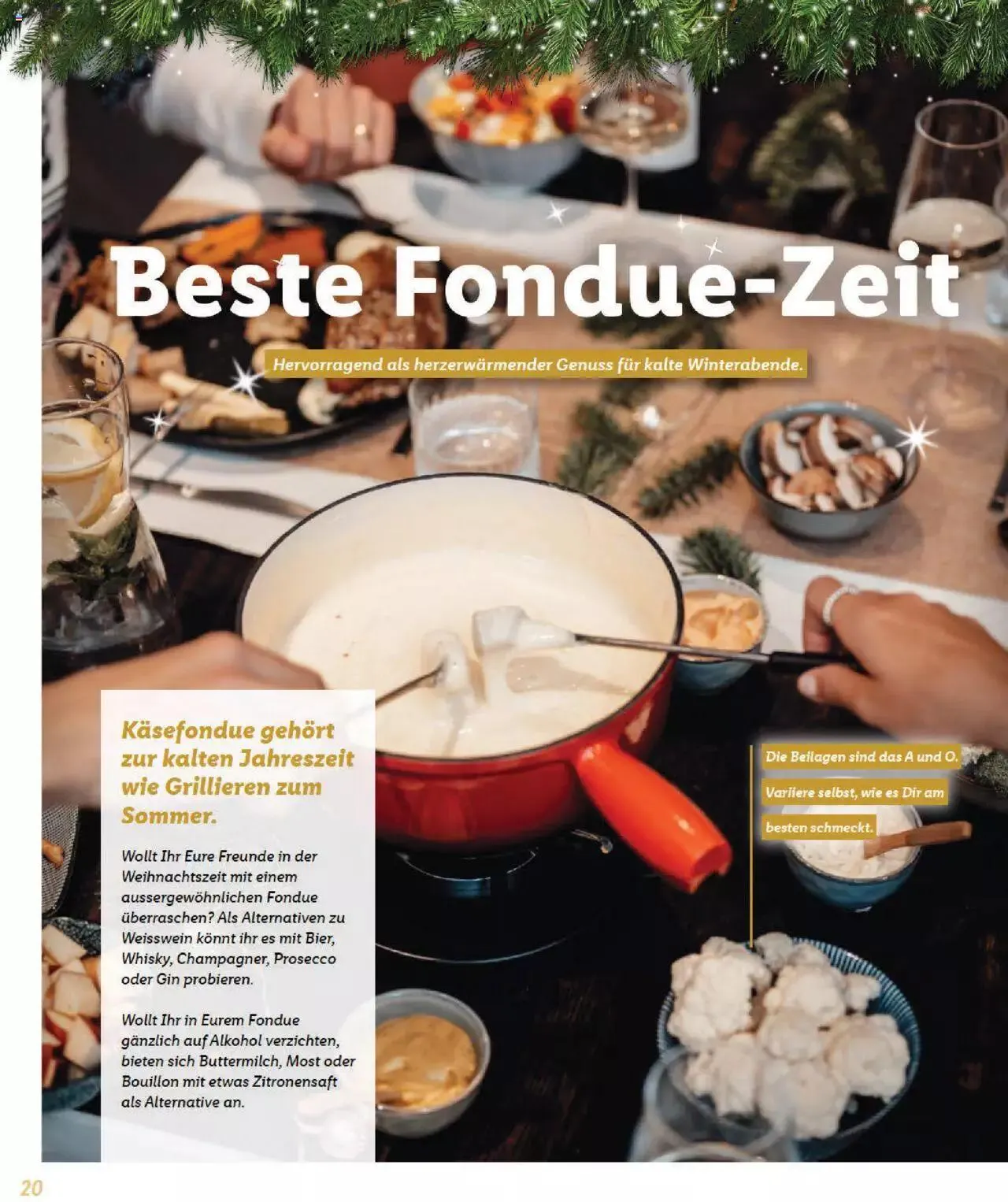 Lidl Magische Weihtnachstzeit von 2. November bis 31. Dezember 2023 - Prospekt seite  20