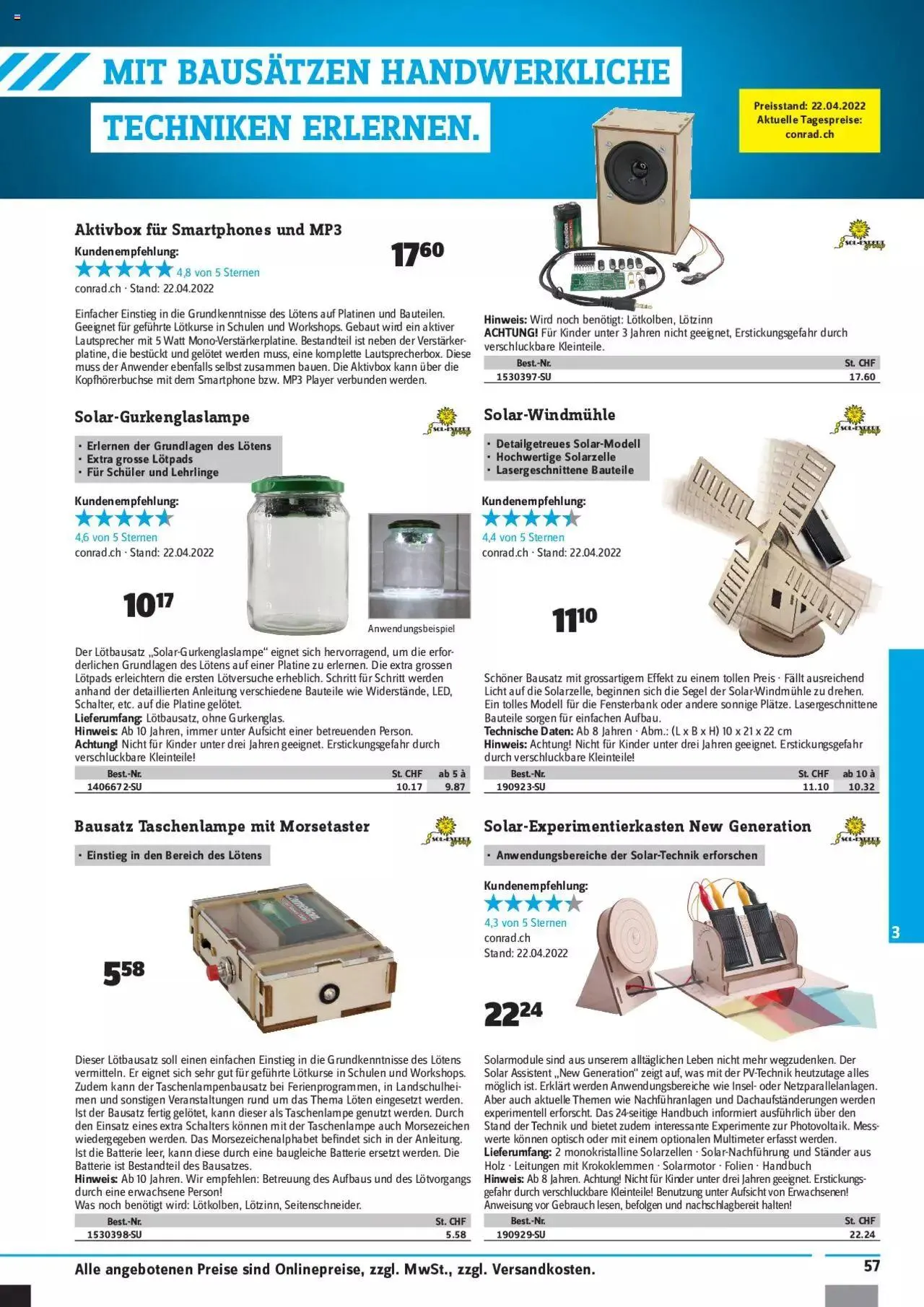 Conrad - Education 2022/23 von 5. Mai bis 31. Dezember 2023 - Prospekt seite 59