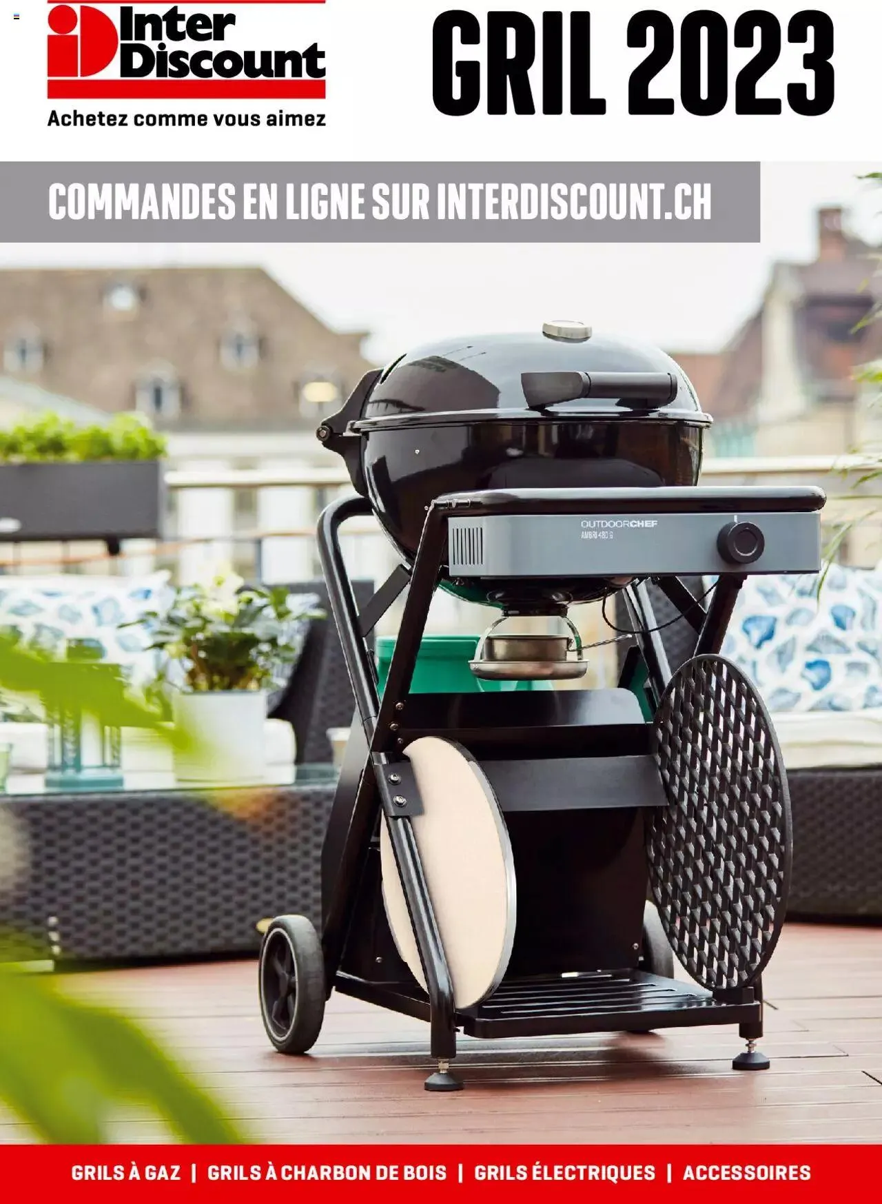 Interdiscount Prospectus Grill von 13. März bis 31. Dezember 2023 - Prospekt seite  1