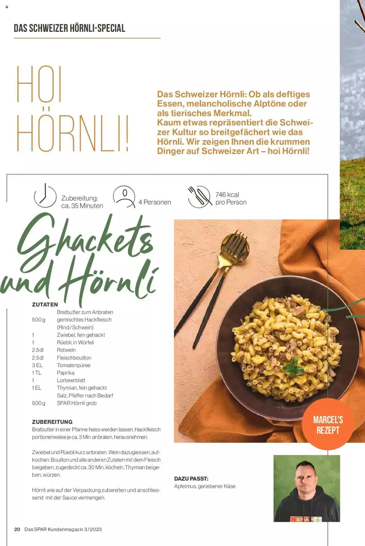 SPAR Kundenmagazin von 22. September bis 31. Dezember 2023 - Prospekt seite  20