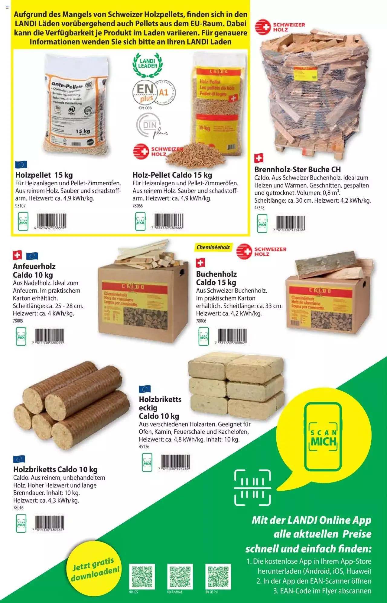 Landi - Aktueller Prospekt von 26. Dezember bis 31. Dezember 2023 - Prospekt seite  6