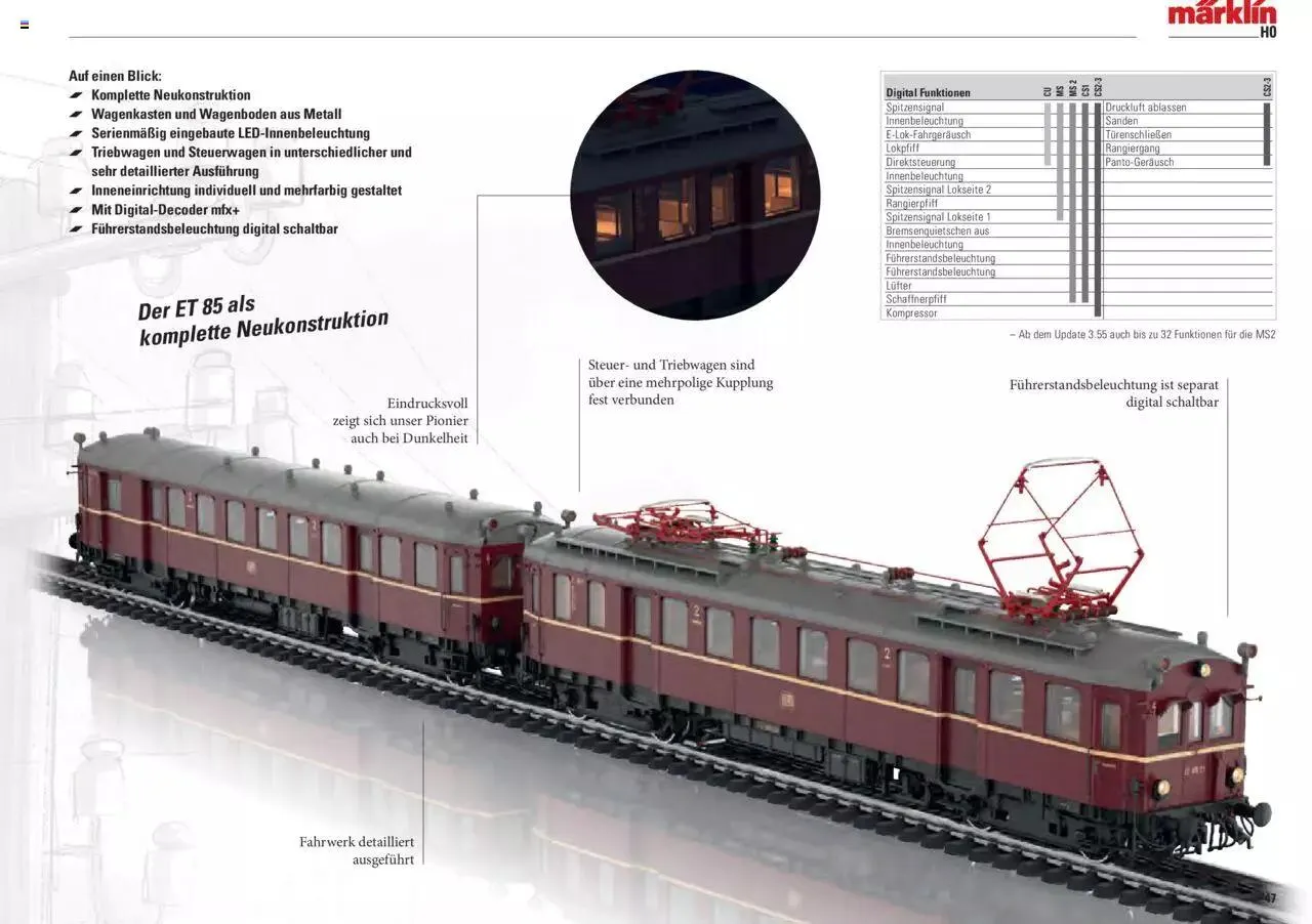 Conrad Märklin Neuheiten 2023 von 13. März bis 31. Dezember 2023 - Prospekt seite  49