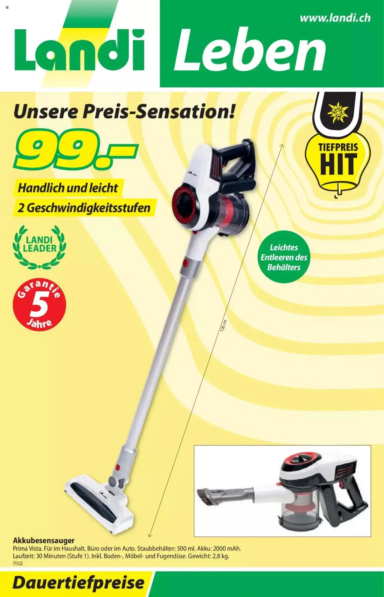 Landi Aktionen von 22. Januar bis 4. Februar 2024 - Prospekt seite 1