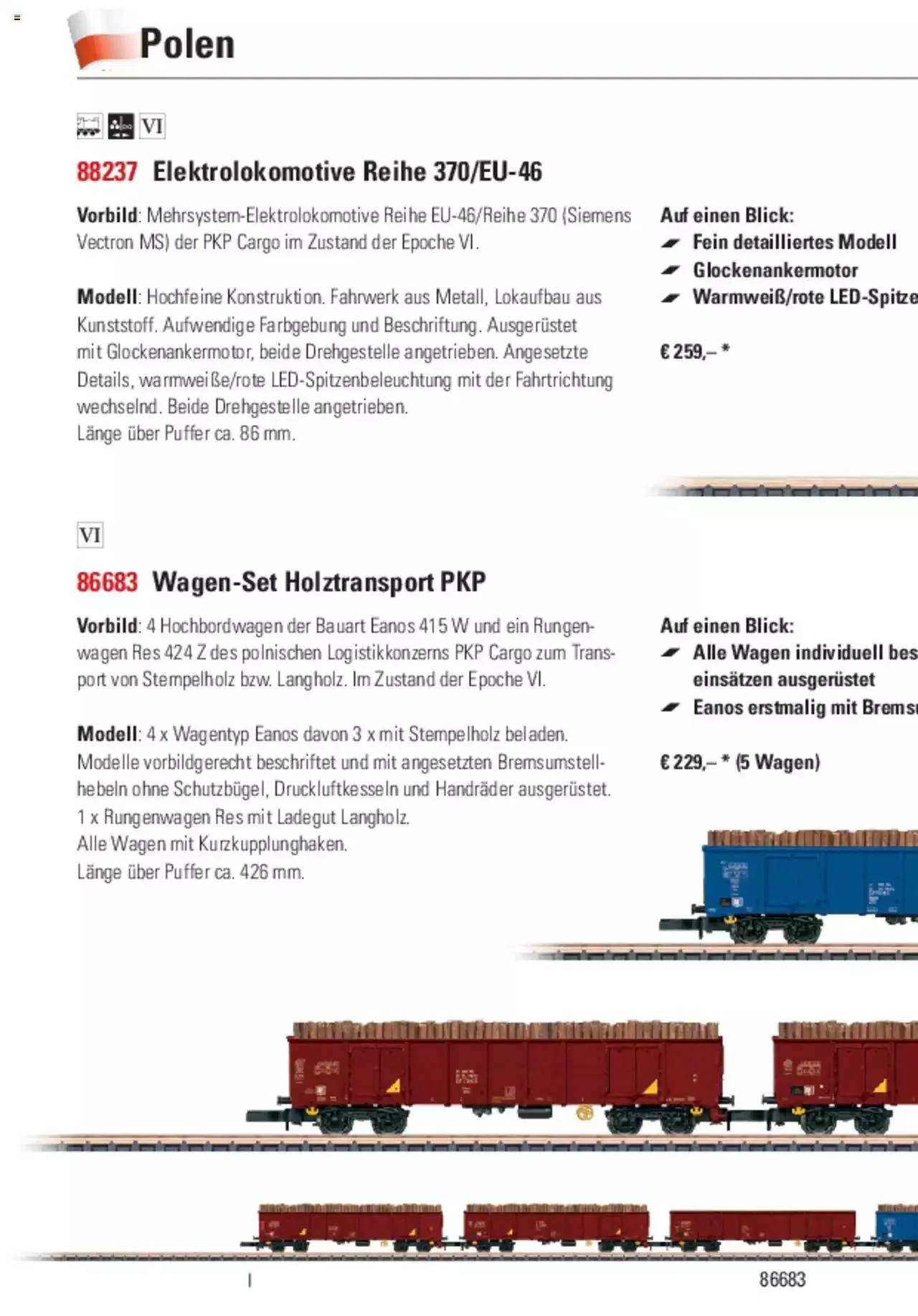 Conrad - Märklin Neuheiten 2022 von 28. März bis 31. Dezember 2023 - Prospekt seite  261