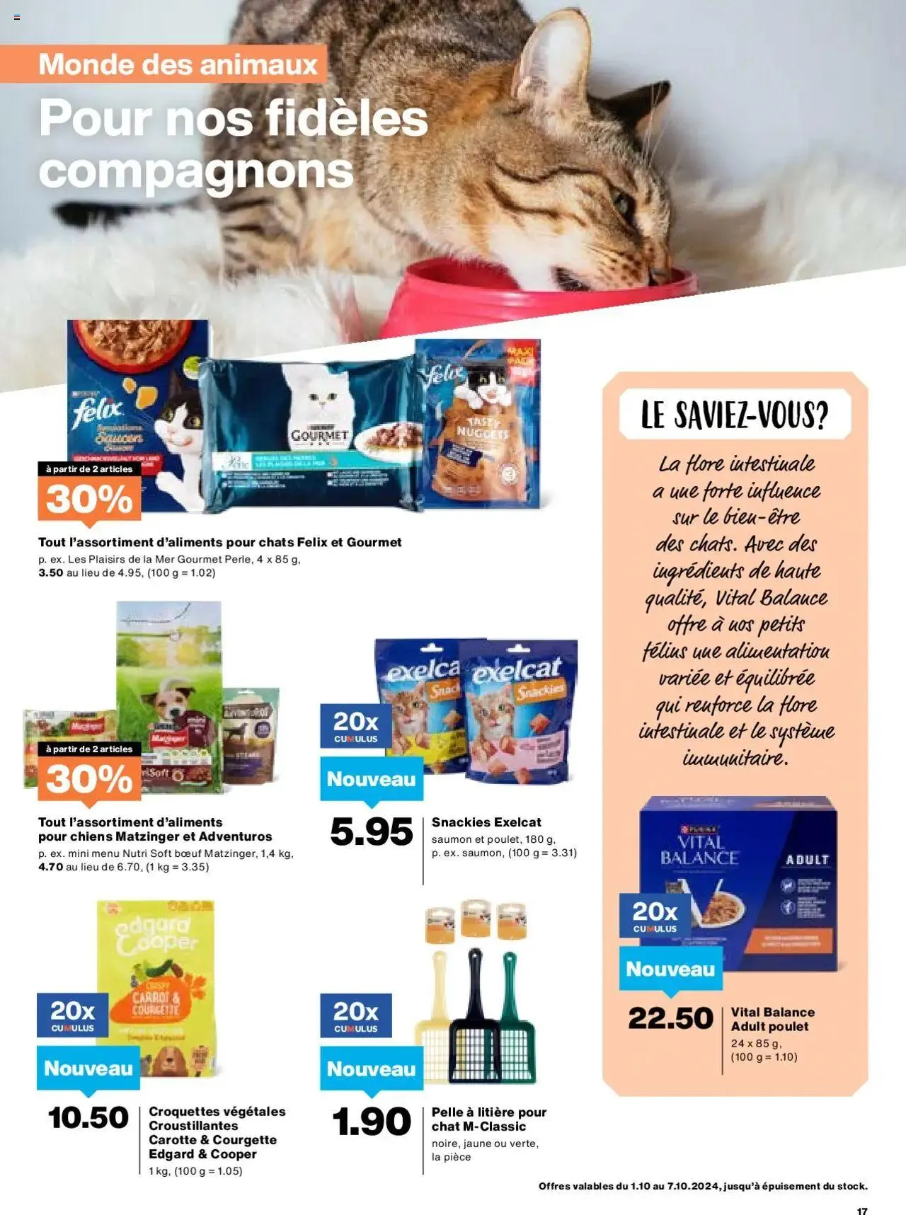 Migros Aktionen FR von 1. Oktober bis 7. Oktober 2024 - Prospekt seite  17