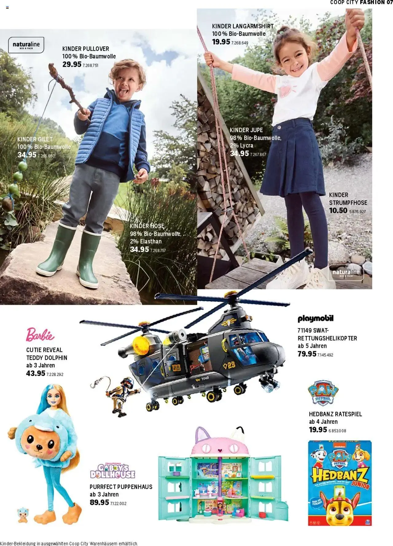 Coop City Aktionen Fruhherbst von 13. August bis 1. September 2024 - Prospekt seite 7