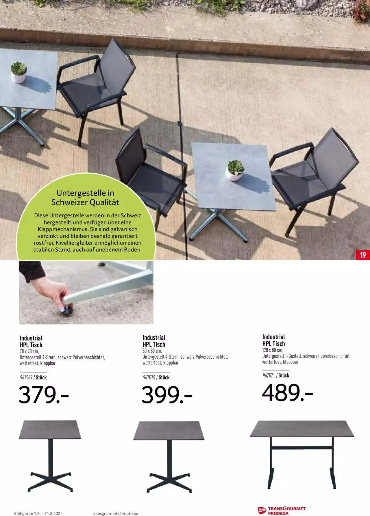 Prodega Outdoor Katalog 2024 von 26. Februar bis 26. Februar 2025 - Prospekt seite 19