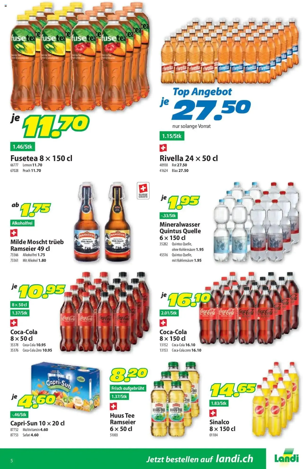 Landi Aktionen von 5. August bis 18. August 2024 - Prospekt seite  9