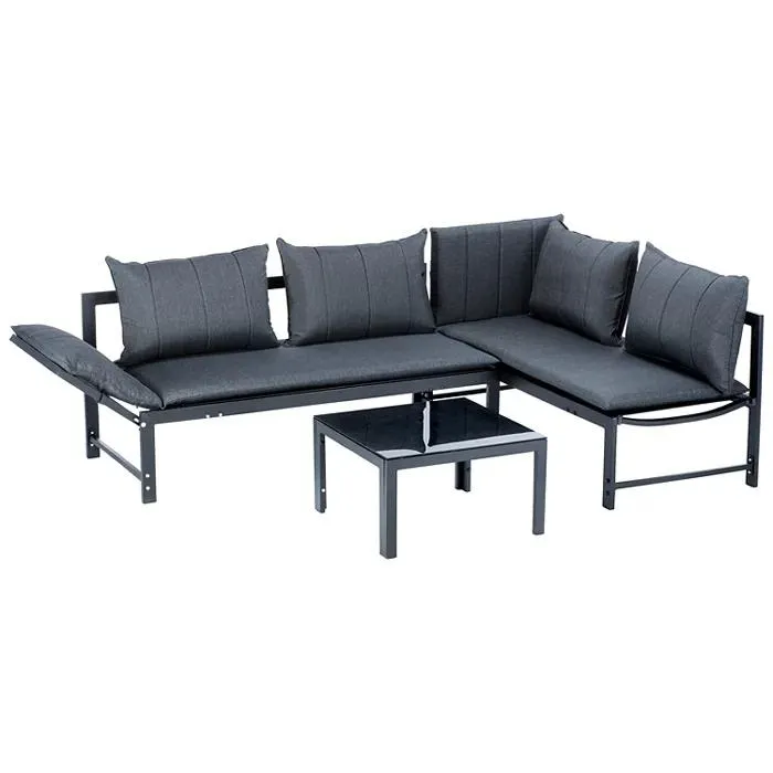 BELAVI Alu-Lounge, 3er Set