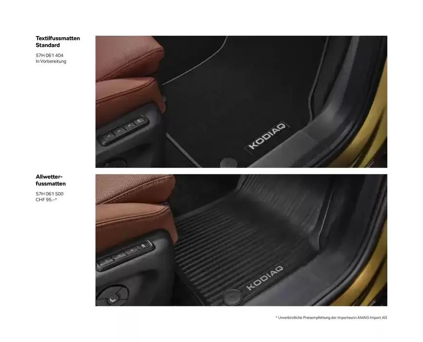 Prospekt Original Zubehör ® - New Kodiaq von 24. Oktober bis 7. November 2024 - Prospekt seite  21