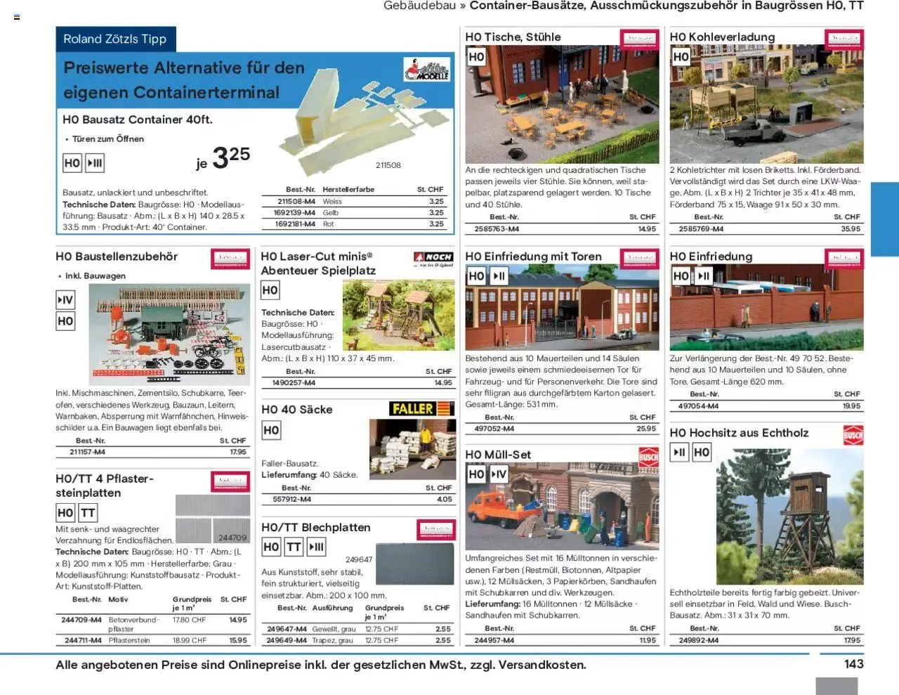 Conrad Modellbahn Katalog 2023/24 von 5. September bis 31. Dezember 2023 - Prospekt seite  145