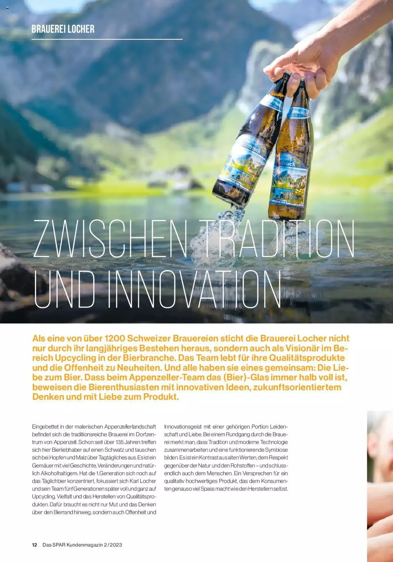 SPAR Kundenmagazin von 31. Mai bis 31. Dezember 2023 - Prospekt seite 12