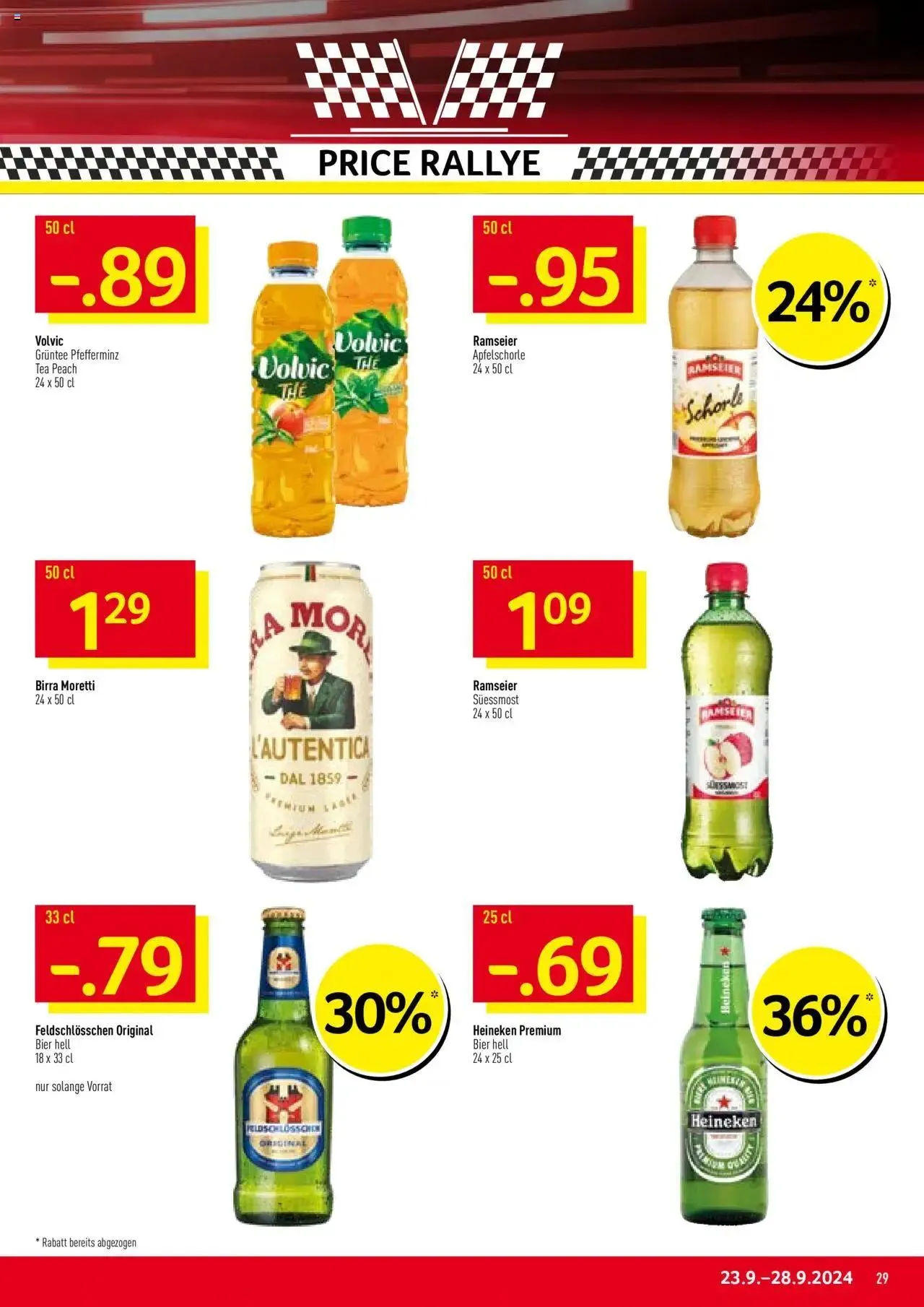 Prodega Aktionen von 23. September bis 28. September 2024 - Prospekt seite  29