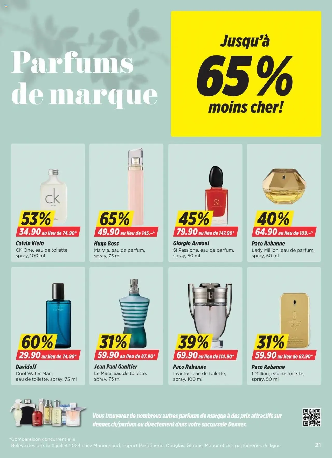 Denner Aktionen FR von 27. August bis 2. September 2024 - Prospekt seite  21