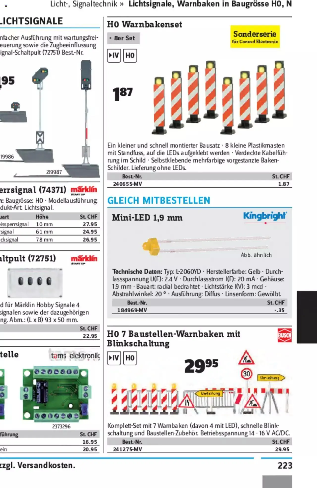 Conrad - Modellbahn Katalog 2022/23 von 5. September bis 31. Dezember 2023 - Prospekt seite  450