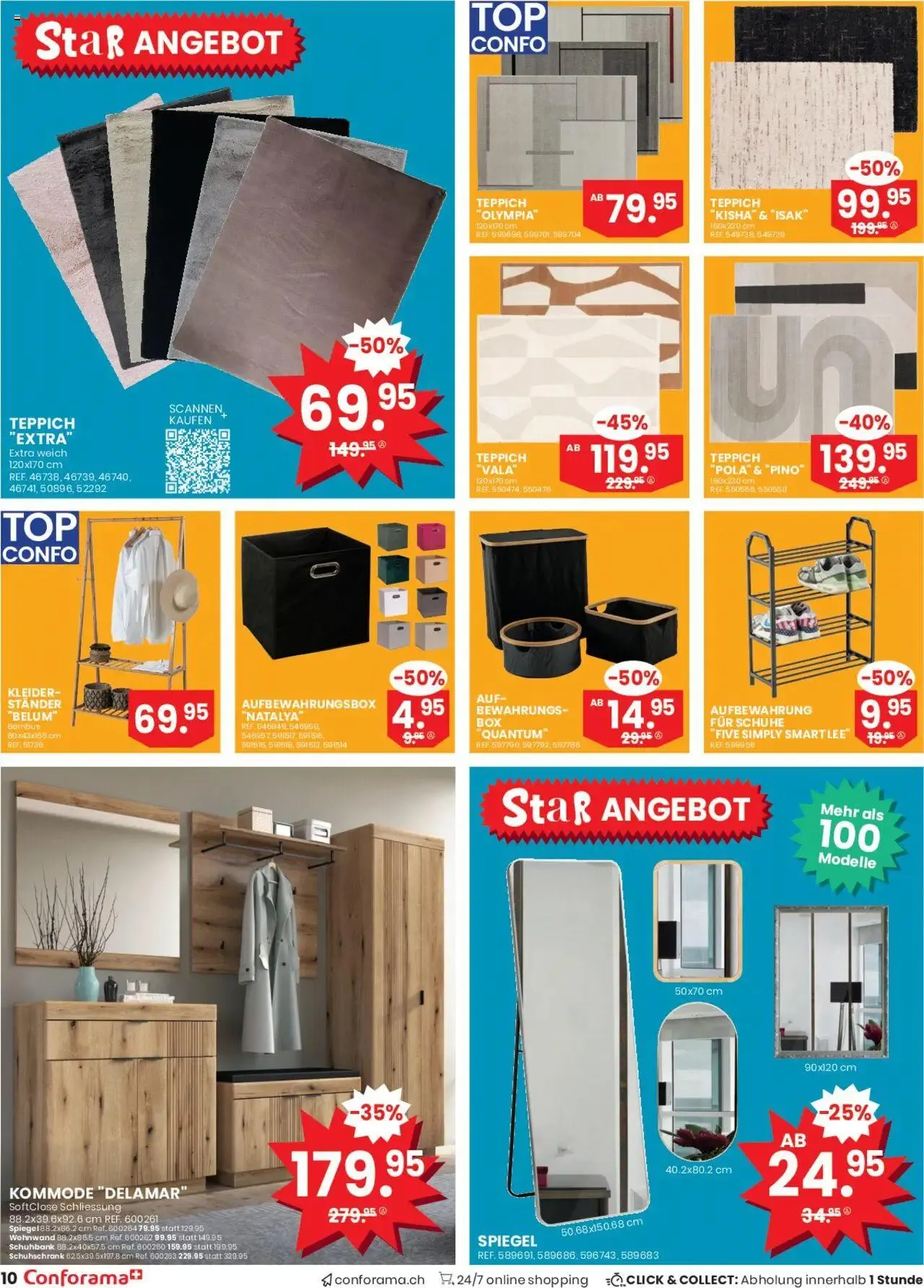 Conforama Aktionen Festival von 15. Oktober bis 28. Oktober 2024 - Prospekt seite  10