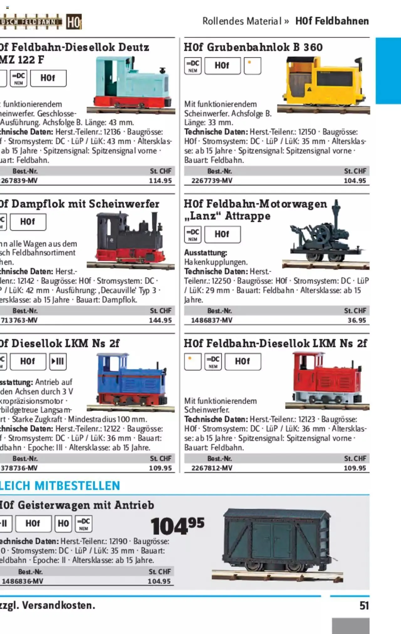 Conrad - Modellbahn Katalog 2022/23 von 5. September bis 31. Dezember 2023 - Prospekt seite  106