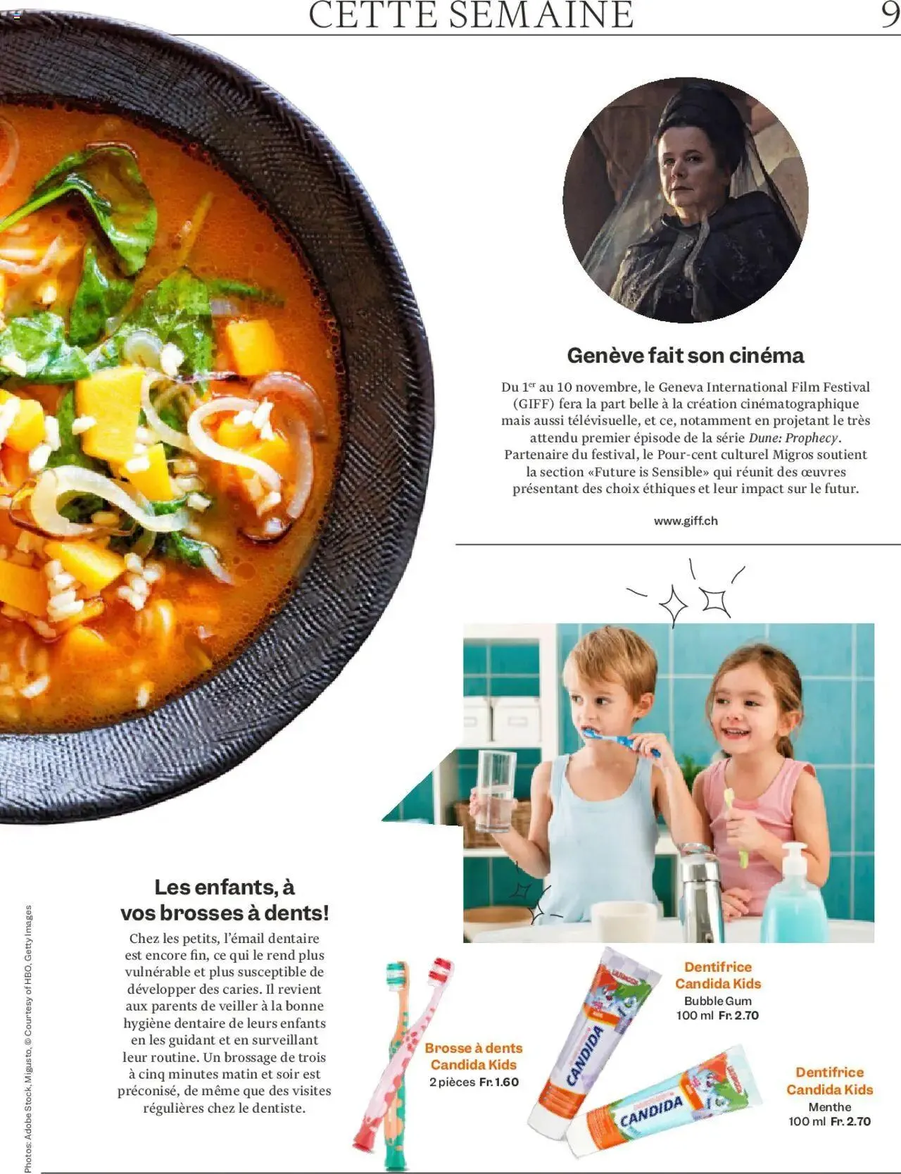 Migros Magazin FR von 21. Oktober bis 27. Oktober 2024 - Prospekt seite 9