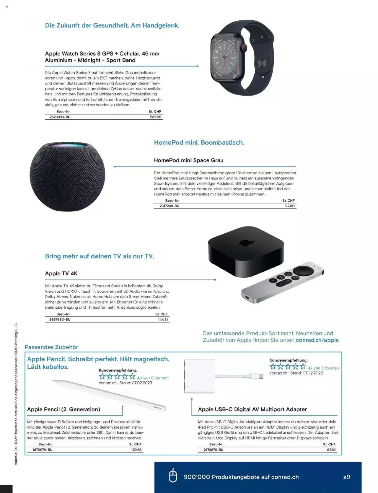 Conrad Innovation News von 24. Februar bis 31. Dezember 2023 - Prospekt seite  33
