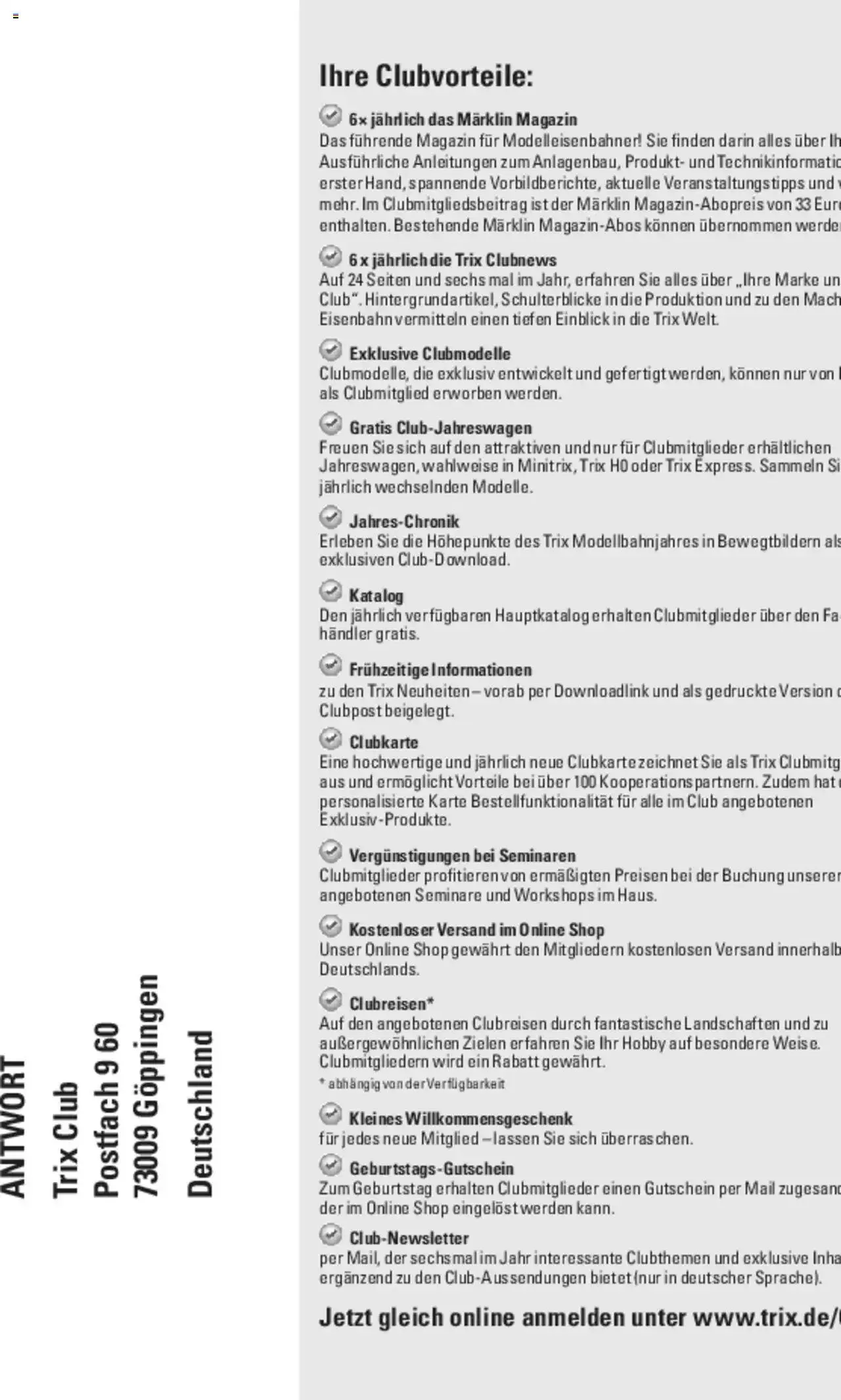 Conrad - TRIX H0 Neuheiten 2022 von 28. März bis 31. Dezember 2023 - Prospekt seite  99