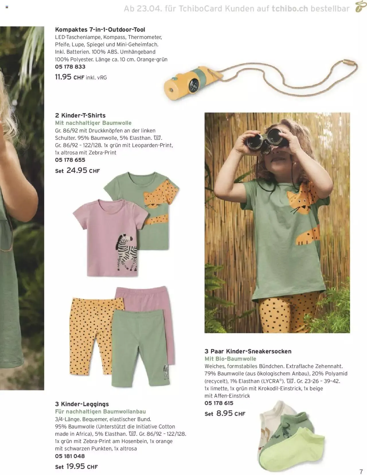 Tchibo Aktionen von 22. April bis 31. Dezember 2024 - Prospekt seite  7