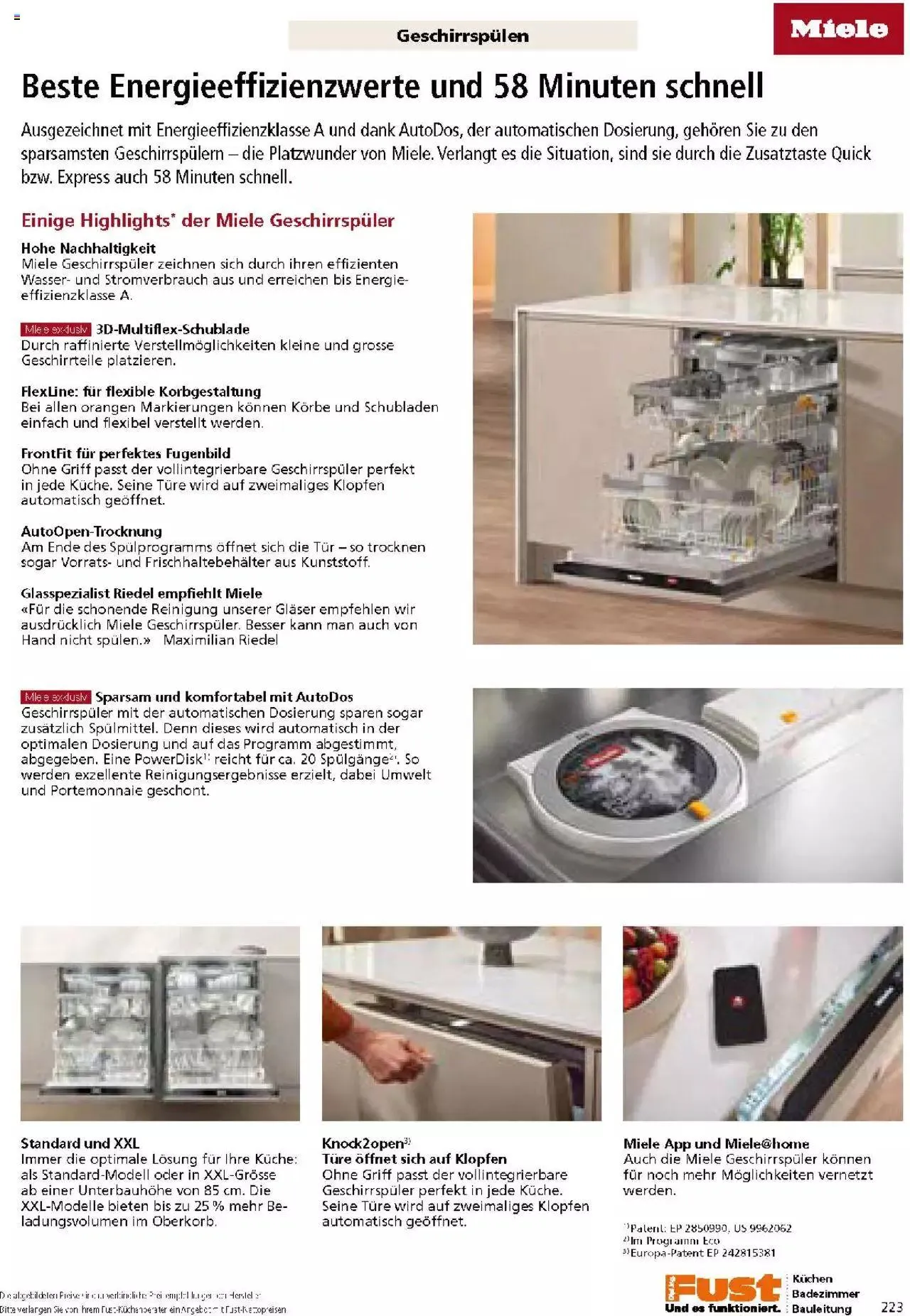Fust Küchen- und Badezimmerprospekt von 4. März bis 31. Dezember 2024 - Prospekt seite 223