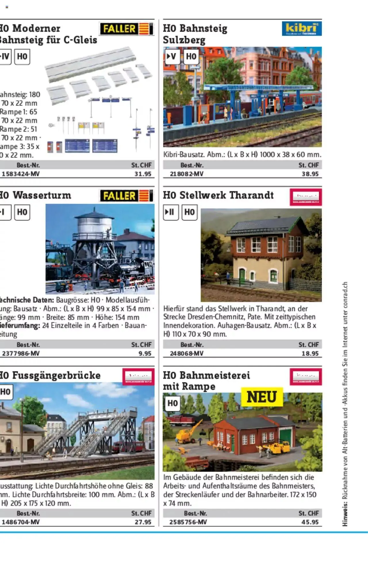 Conrad - Modellbahn Katalog 2022/23 von 5. September bis 31. Dezember 2023 - Prospekt seite  248