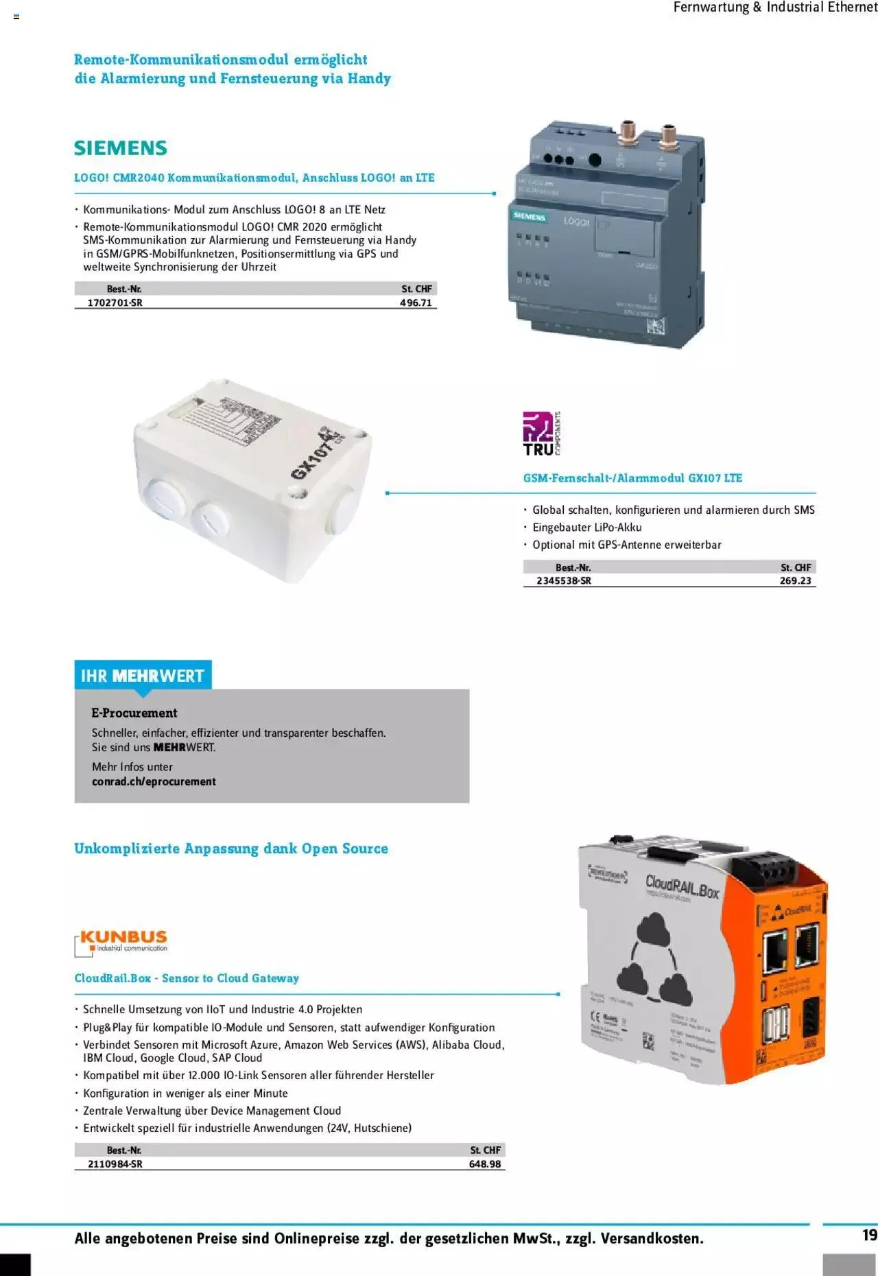 Conrad - Wir sind Technik von 10. Mai bis 31. Dezember 2023 - Prospekt seite  21
