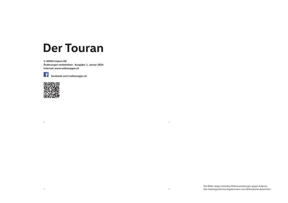 Der Neue Touran von 16. Januar bis 31. Dezember 2024 - Prospekt seite  40