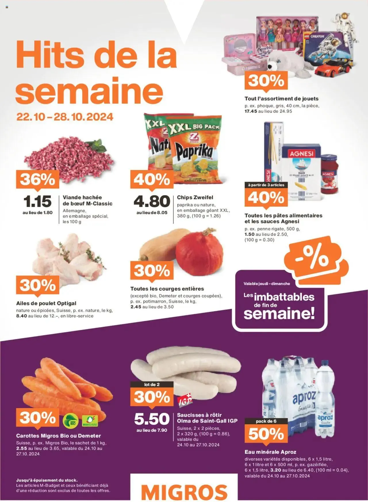 Migros Magazin FR von 21. Oktober bis 27. Oktober 2024 - Prospekt seite 80