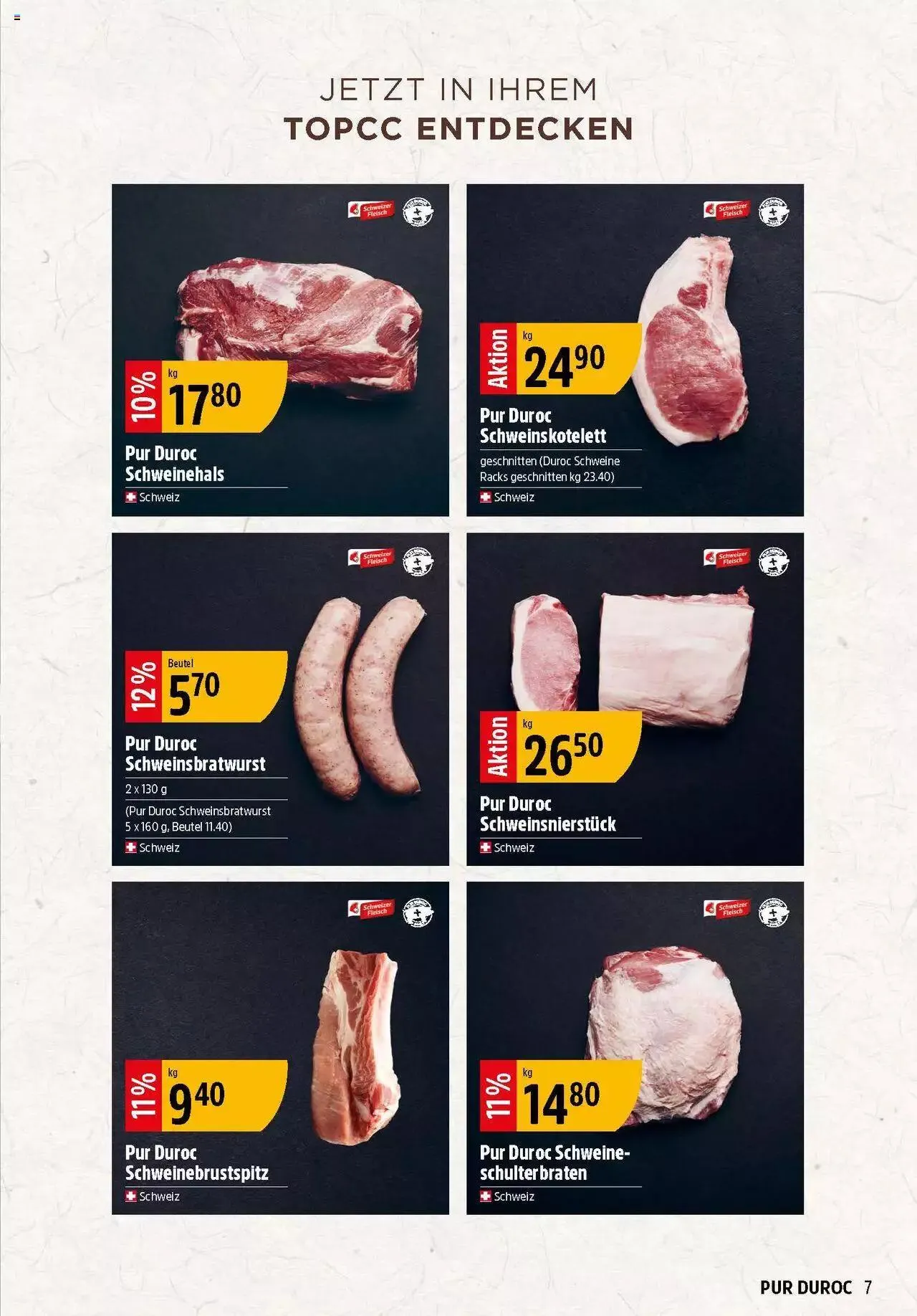 TopCC Aktionen von 26. Februar bis 2. März 2024 - Prospekt seite  7