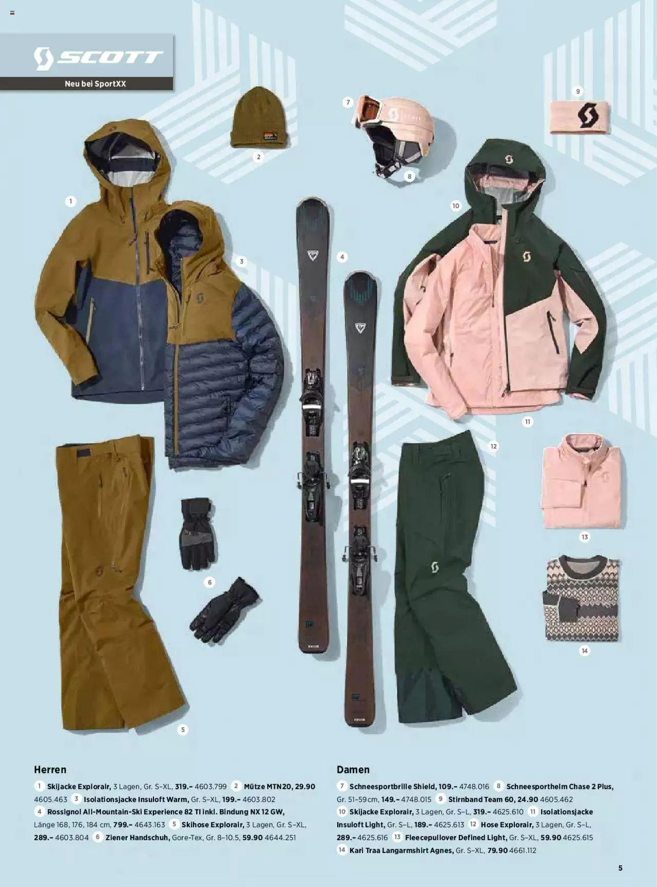 SportXX - Winter 2021/22 von 1. Dezember bis 31. Dezember 2023 - Prospekt seite  5