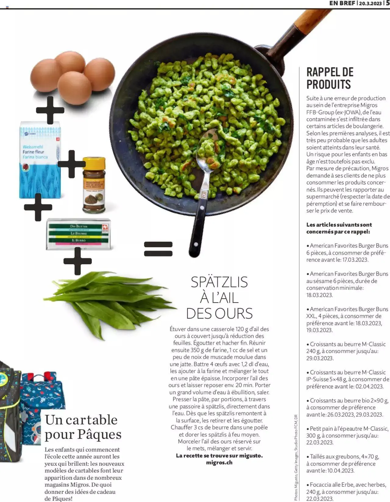 Migros Le guide du jardinier débutant von 20. März bis 31. Dezember 2023 - Prospekt seite 5