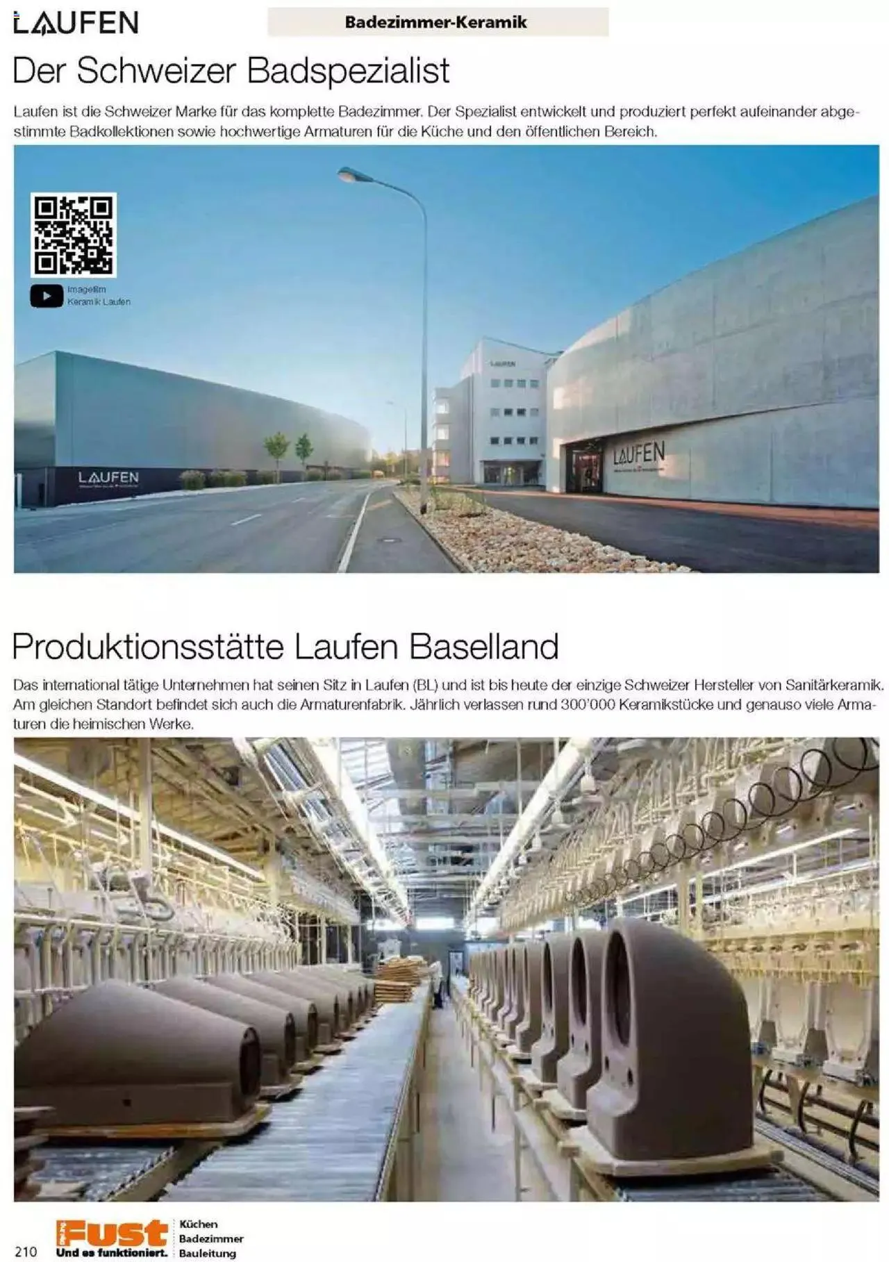 Fust Badezimmermagazin von 17. April bis 31. Dezember 2023 - Prospekt seite 210