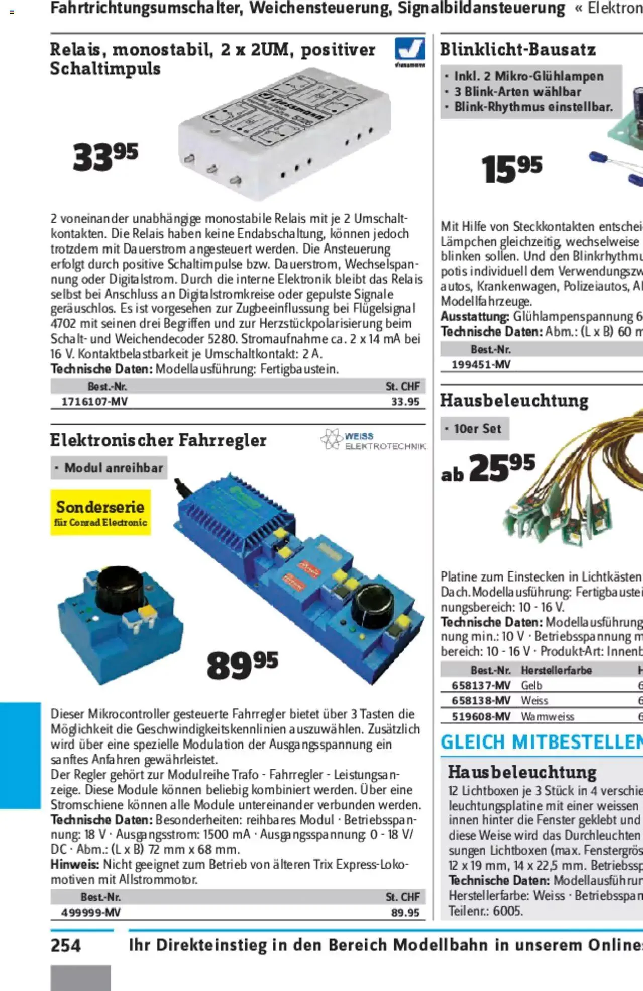 Conrad - Modellbahn Katalog 2022/23 von 5. September bis 31. Dezember 2023 - Prospekt seite  511