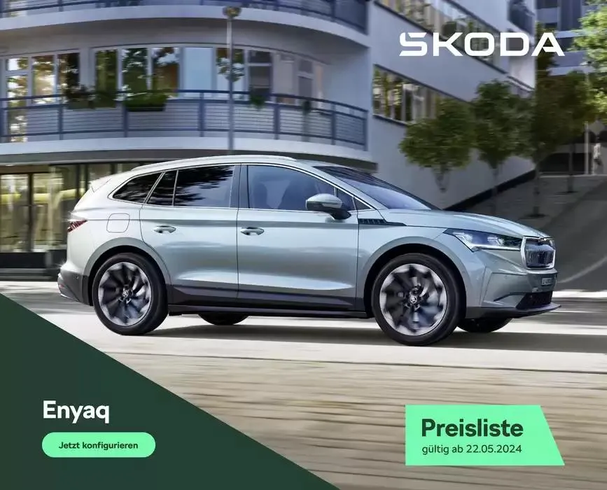 Preisliste Enyaq von 24. Oktober bis 7. November 2024 - Prospekt seite  1