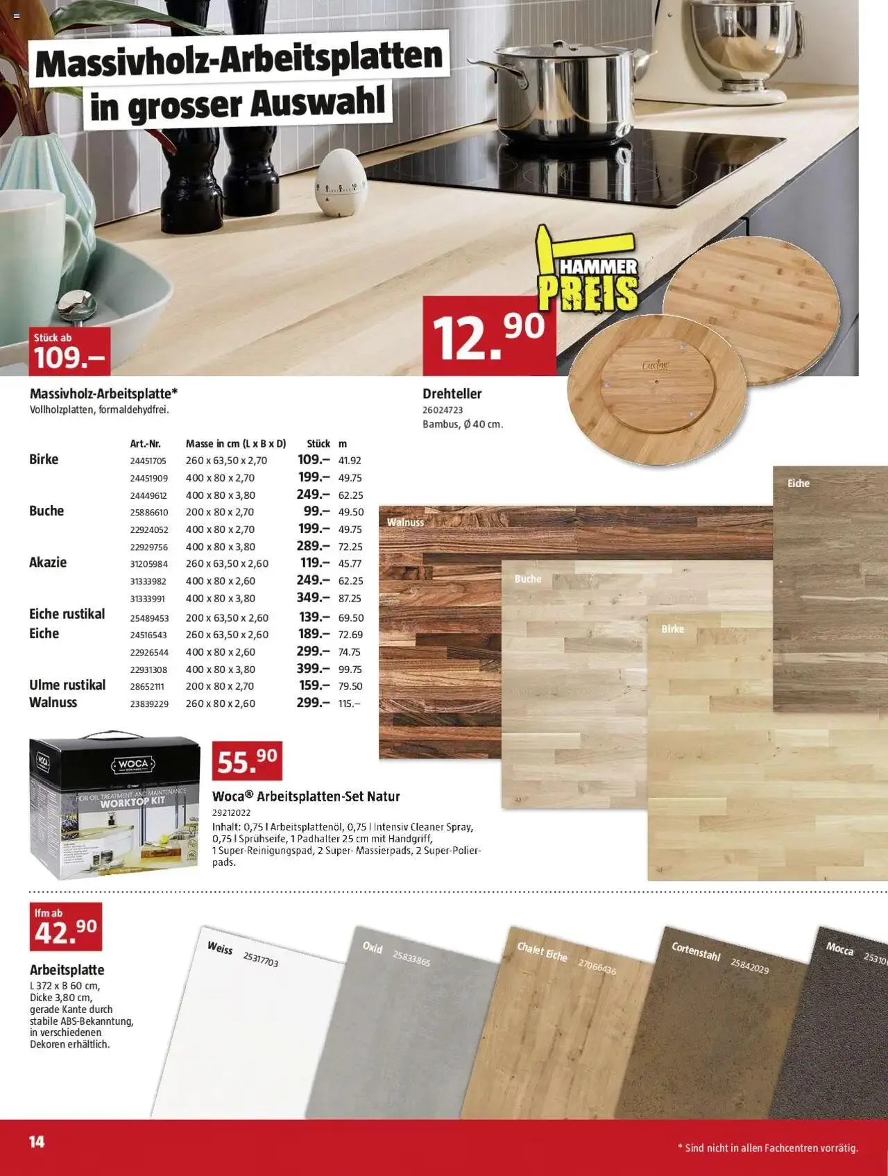 Bauhaus Aktionen von 26. August bis 29. September 2024 - Prospekt seite  14