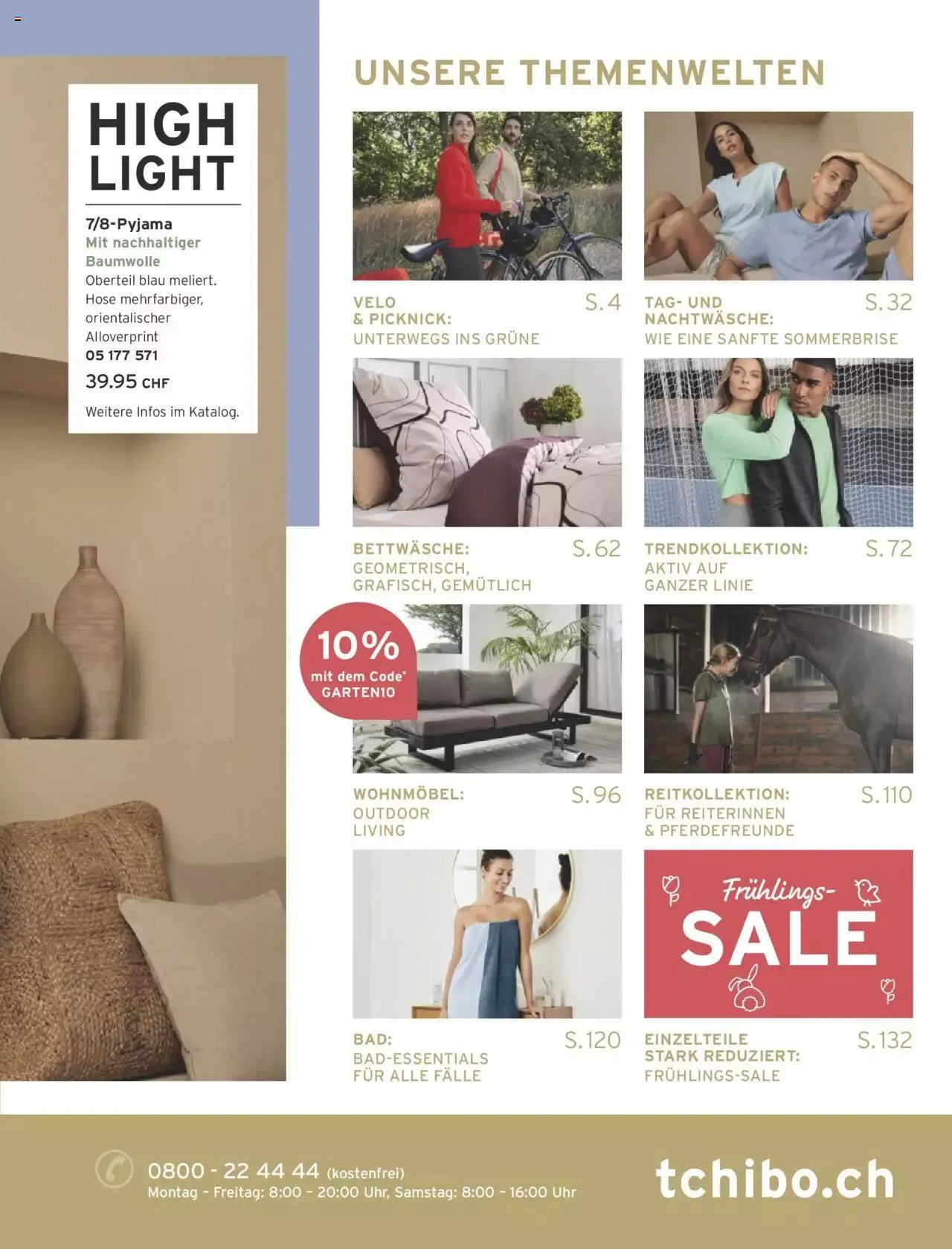 Tchibo Aktionen von 10. Mai bis 31. Dezember 2023 - Prospekt seite 3