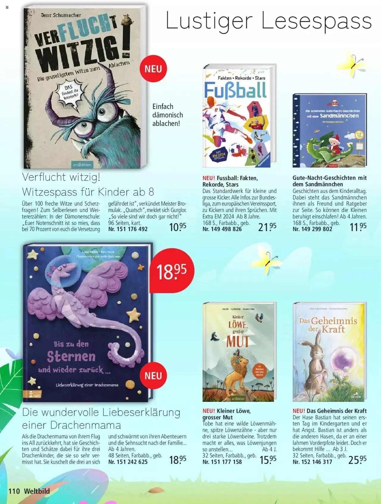 Weltbild Aktionen von 24. Mai bis 31. Dezember 2024 - Prospekt seite  110