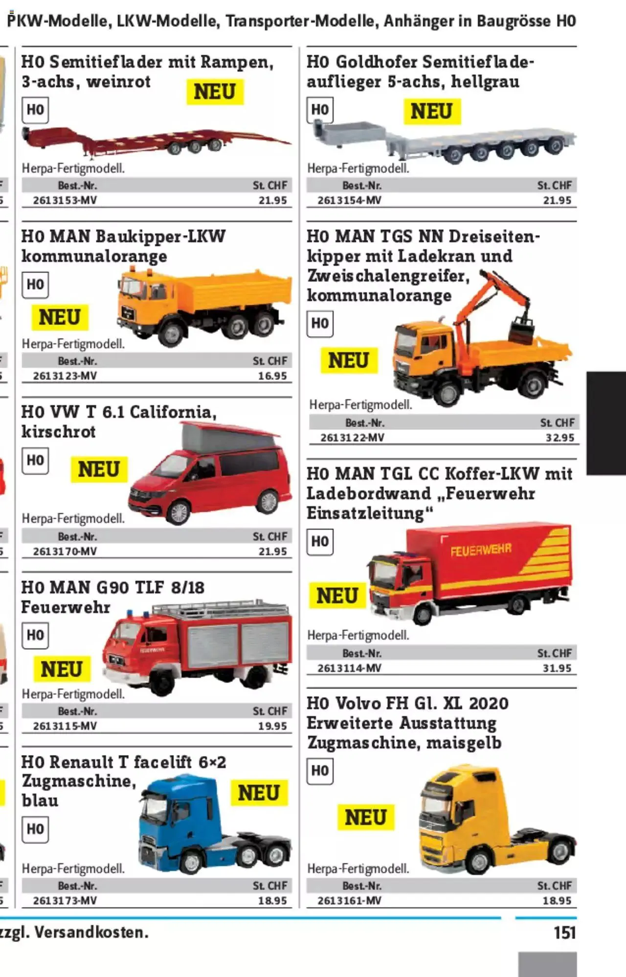 Conrad - Modellbahn Katalog 2022/23 von 5. September bis 31. Dezember 2023 - Prospekt seite  306