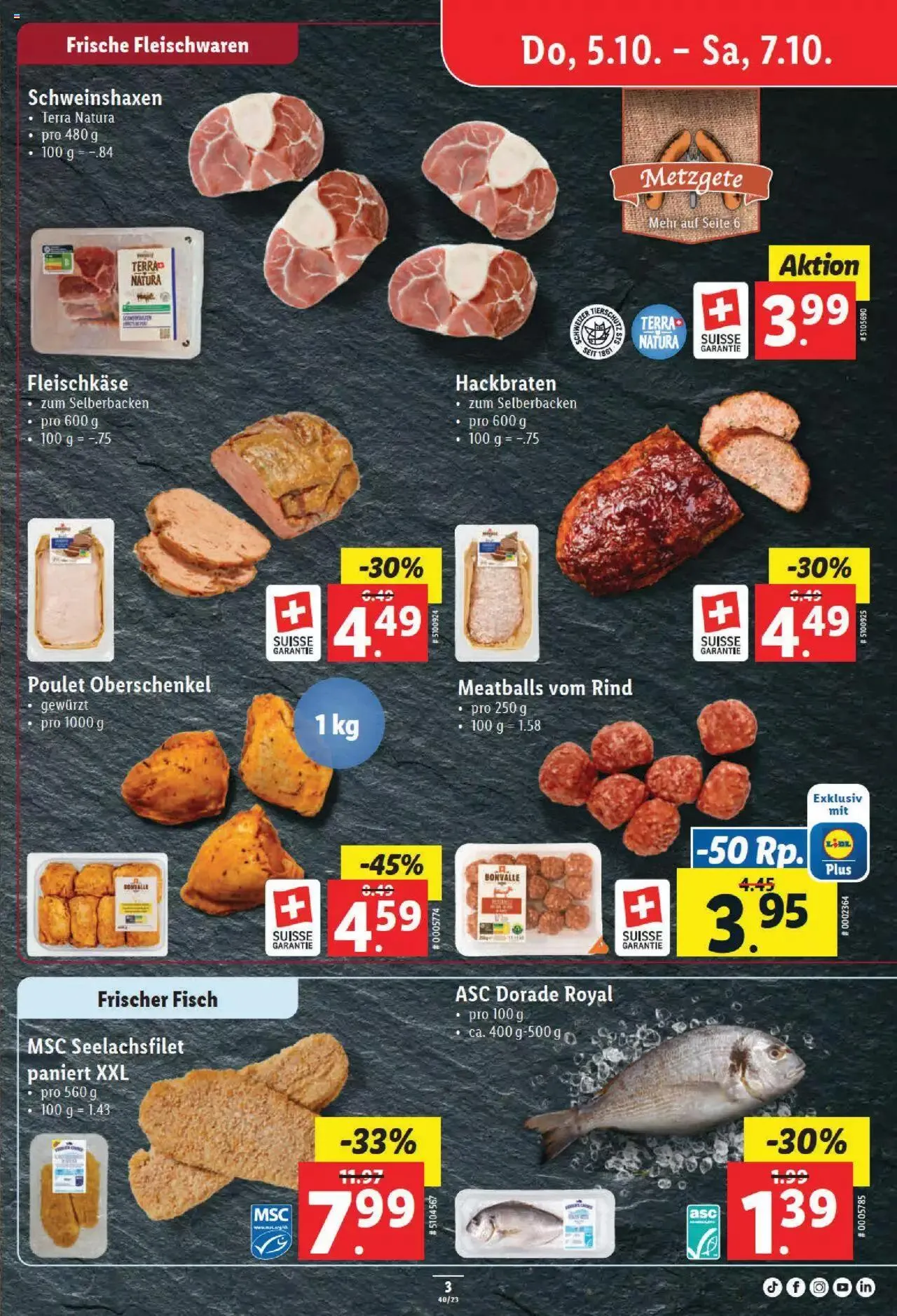 Lidl Aktionen von 5. Oktober bis 11. Oktober 2023 - Prospekt seite 3