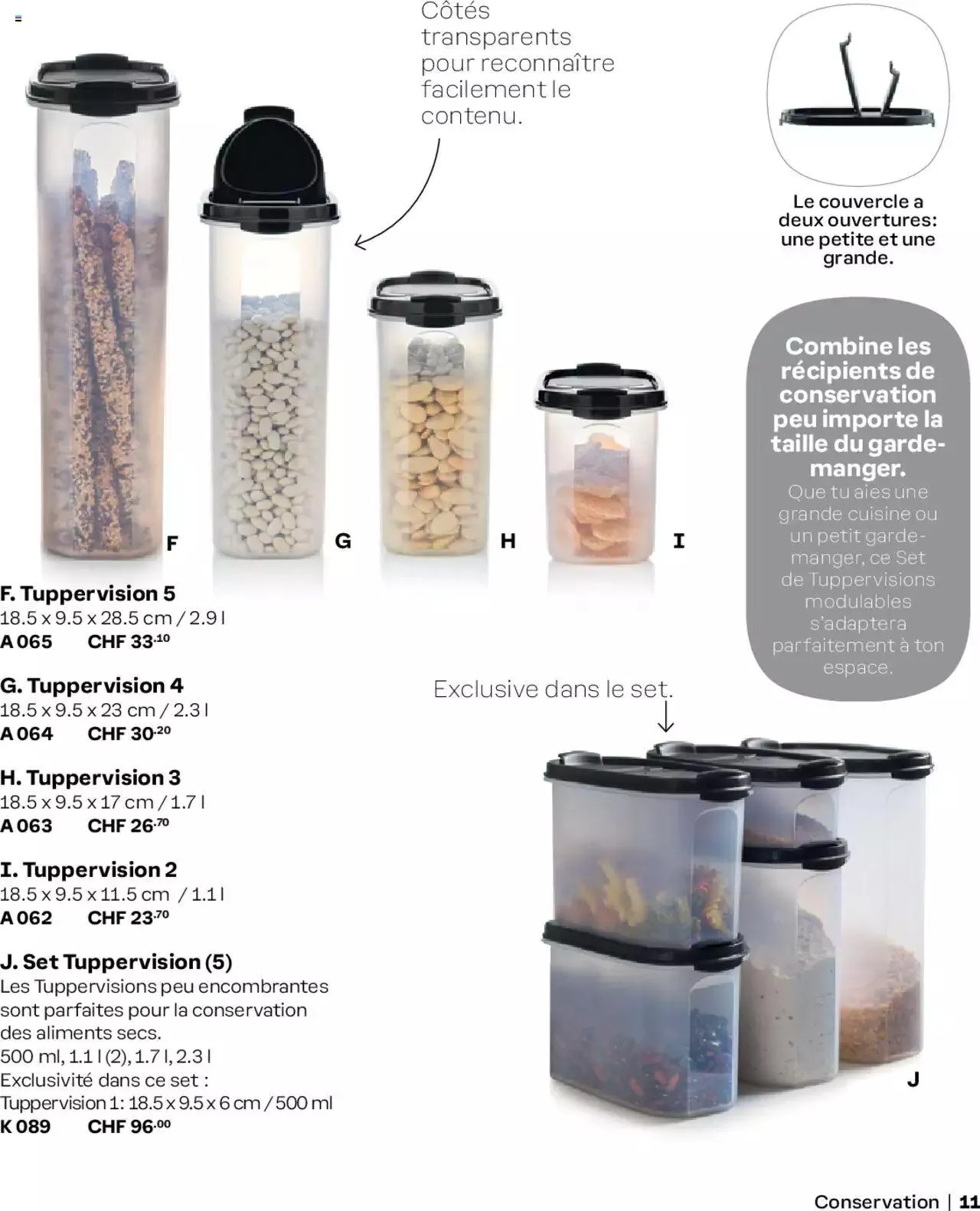 Tupperware Aktionen Frühling / Sommer 2024 von 5. März bis 31. Dezember 2024 - Prospekt seite 11