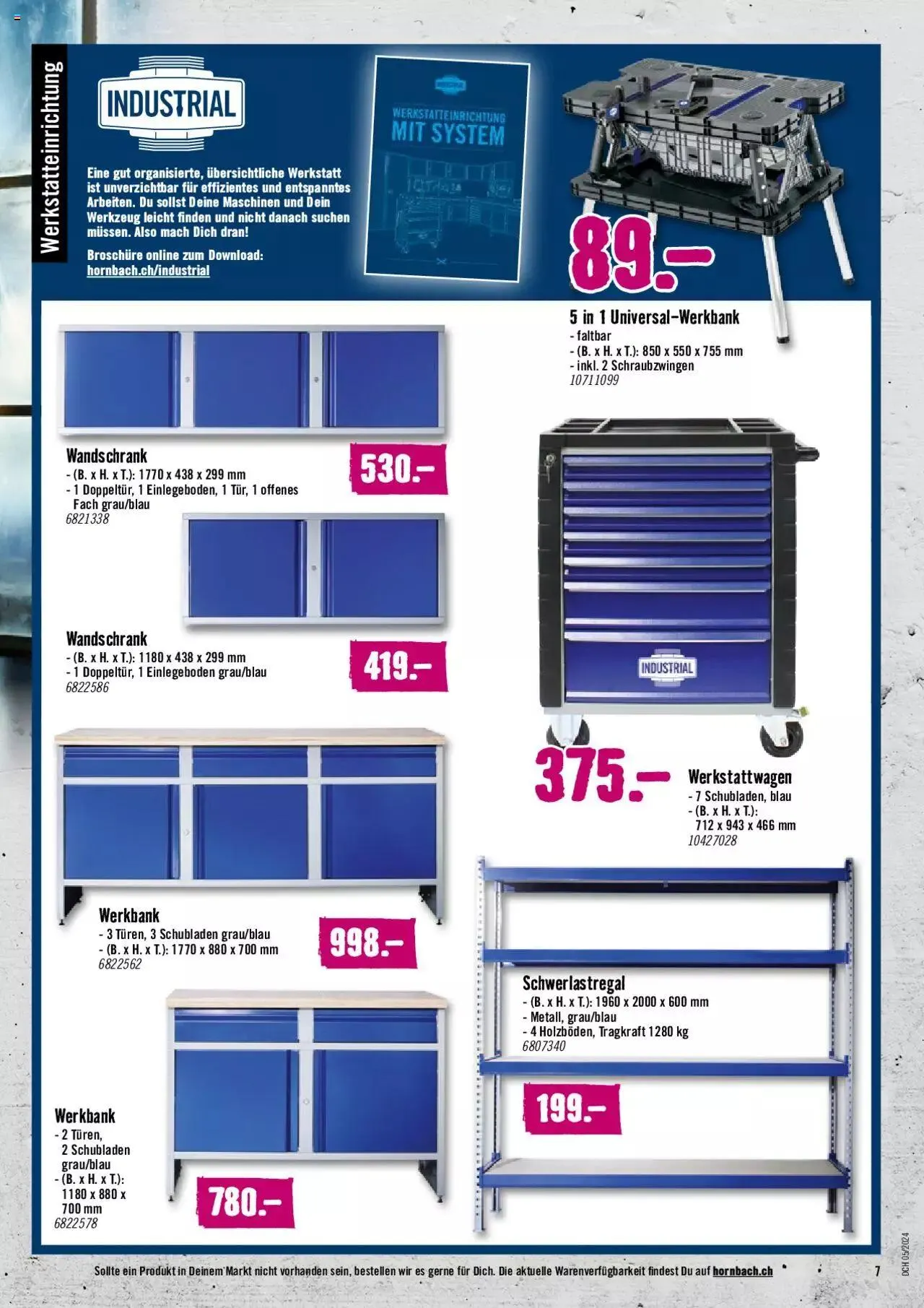 Hornbach Aktionen von 1. Februar bis 26. Februar 2024 - Prospekt seite 7
