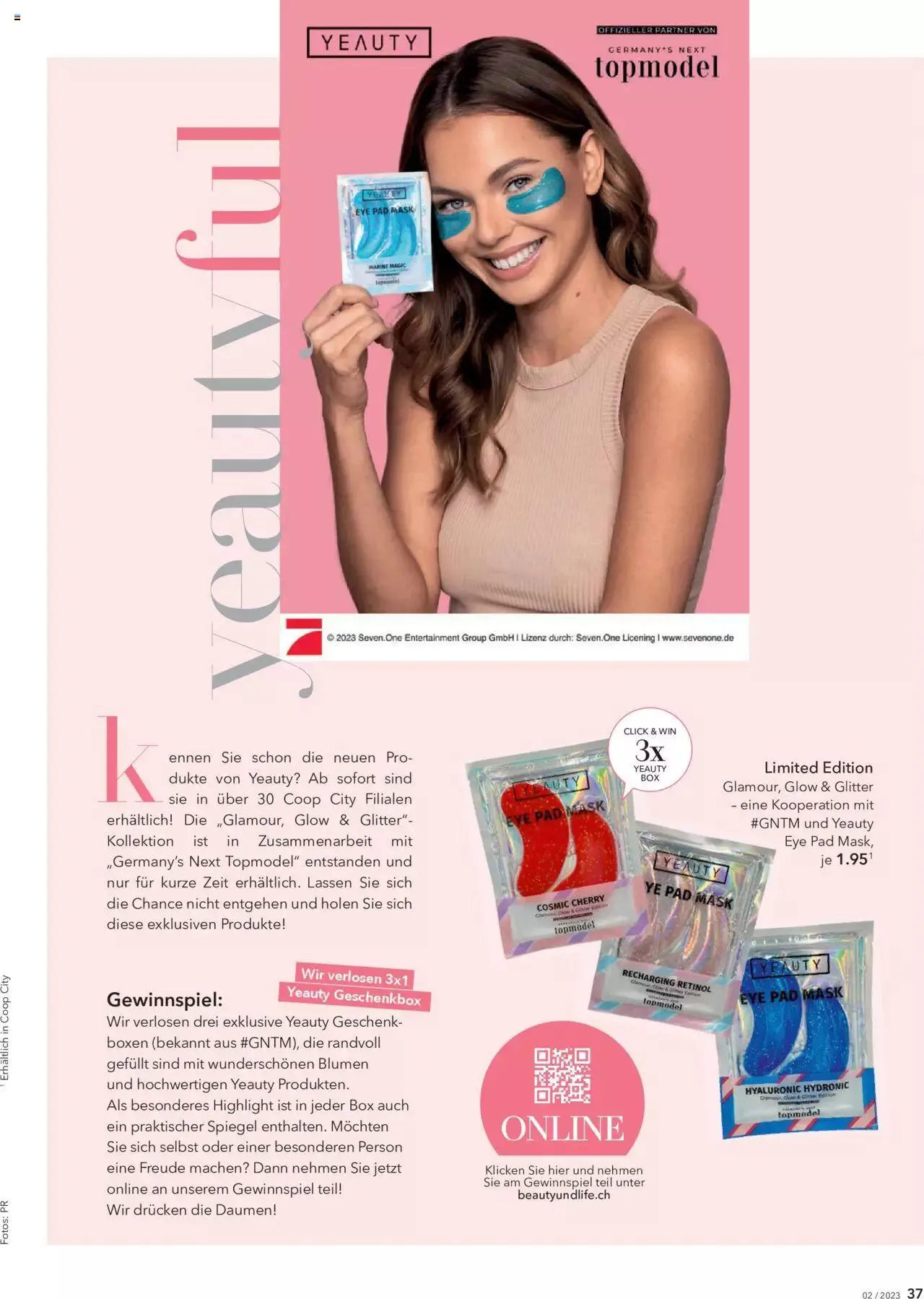 Coop Beauty & Life von 3. April bis 31. Dezember 2023 - Prospekt seite 37