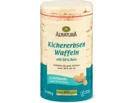 Alnatura · Bio Kichererbsen Waffeln
